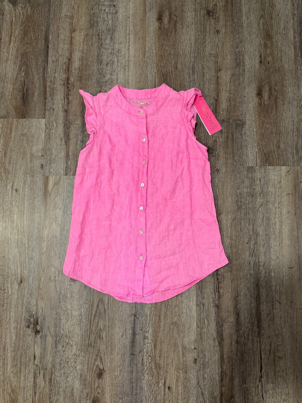 Lilly Pulitzer Women’s Briette Button Down Shirt Size XXS